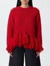 Comme Des Garçons Sweatshirt Comme Des Garcons Woman Color Red In Red