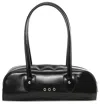 Comme Des Garçons Shoulder Bag Rectangular Shape Metal Eyelets Handles In Black