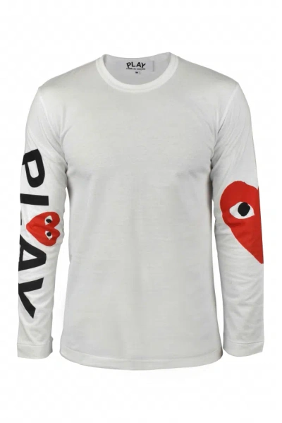 Comme Des Garçons T-shirt In White