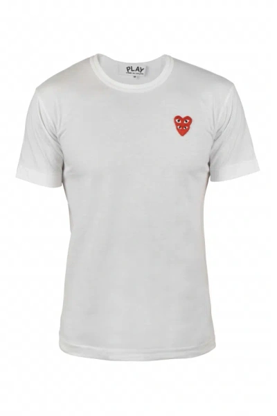Comme Des Garçons T-shirt In White