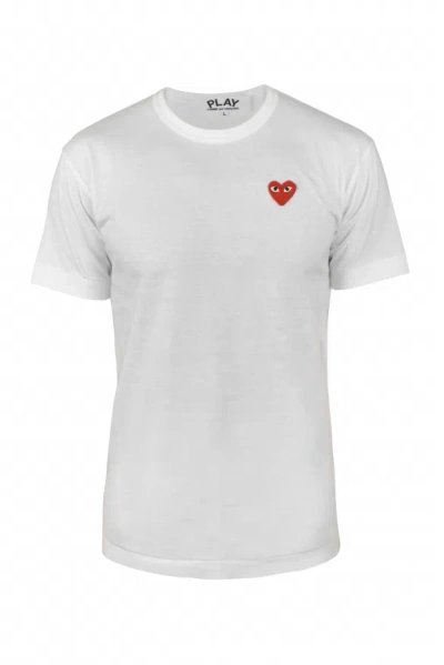 Comme Des Garçons T-shirt In White