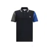 Comme Des Garçons Comme Des Garcons X Fred Perry Short-sleeved Polo Shirt In Black
