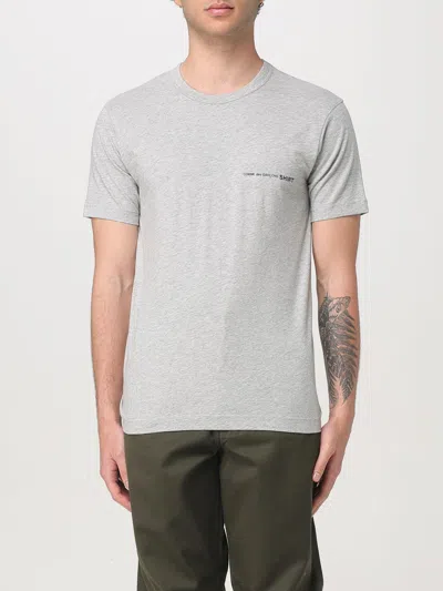 COMME DES GARÇONS T-SHIRT COMME DES GARCONS MEN COLOR GREY,G67624020