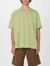 Comme Des Garçons T-shirt Comme Des Garcons Men Color Kaki In Kaki
