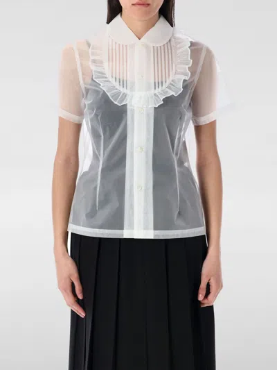 COMME DES GARÇONS SHIRT COMME DES GARCONS WOMAN COLOR WHITE,G94754001