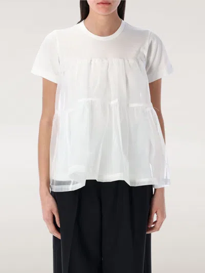 Comme Des Garçons T-shirt Comme Des Garcons Donna Colore Bianco In White