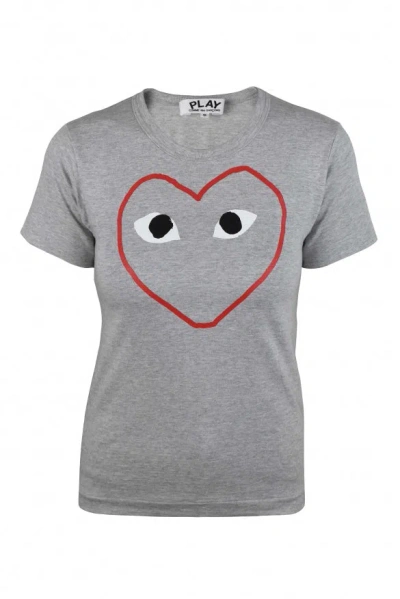 Comme Des Garçons T Shirt In Gray