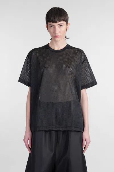 Comme Des Garçons T-shirt In Black Polyester