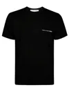 Comme Des Garçons Crew Neck Short Sleeves T-shirts In Black