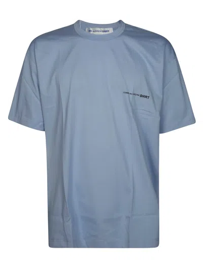 Comme Des Garçons Comme Des Garcons T-shirt Knit In Blue