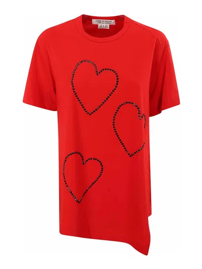 COMME DES GARÇONS CAMISETA - ROJO