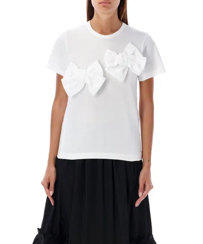 Comme Des Garçons T-shirt In White