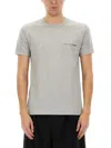 Comme Des Garçons T-shirt Comme Des Garcons Men Color Grey In Top Grey