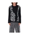 Comme Des Garçons T-shirt With Round Neck And Long Sleeves In Black