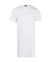 Comme Des Garçons T-shirt With Round Neck And Short Sleeves In White