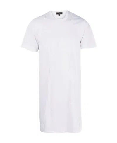 Comme Des Garçons T-shirt With Round Neck And Short Sleeves In White
