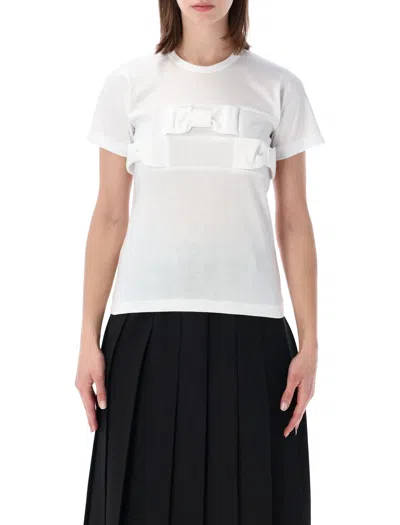 Comme Des Garçons Comme Des Garcons T Shirts And Polos White