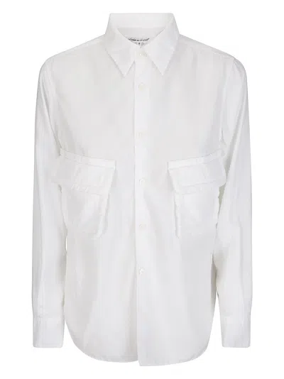 COMME DES GARÇONS TAILORED FIT BLOUSE WITH BUTTON-DOWN FRONT AND LONG SLEEVES