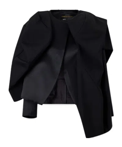 Comme Des Garçons Tailored Jacket In Black