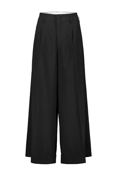 Comme Des Garçons Tailored Trousers Clothing In Black
