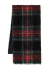 Comme Des Garçons Tao Check-pattern Knitted Scarf In Multicolour