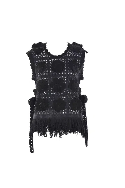 Comme Des Garçons Tao Top In Black