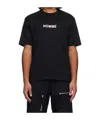 Comme Des Garçons Men Black Crewneck Logo T-shirt, Xl Luxury T-shirts For Men Darveys In Black