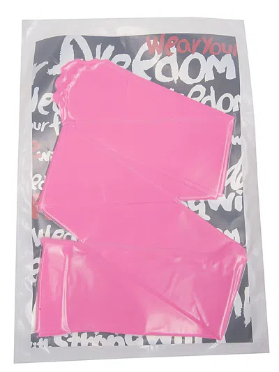 Comme Des Garçons Tights In Pink