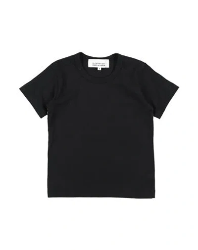 Comme Des Garçons Babies'  Toddler Boy T-shirt Black Size 4 Cotton