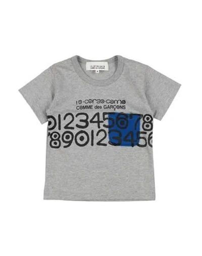 Comme Des Garçons Babies'  Toddler Boy T-shirt Grey Size 4 Cotton In Gray