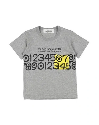 Comme Des Garçons Babies'  Toddler Boy T-shirt Grey Size 6 Cotton In Gray