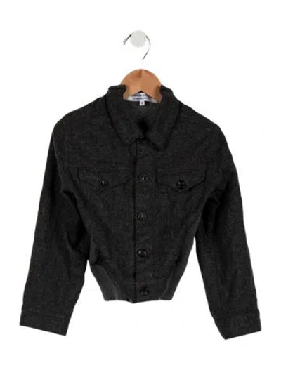 Pre-owned Comme Des Garçons Babies' Toddler Boys' Jacket In Gray