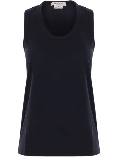 COMME DES GARÇONS COMME DES GARÇONS LOGO JERSEY TANK TOP