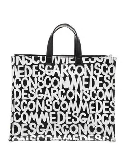 Pre-owned Comme Des Garçons Top Handle Bag In Black