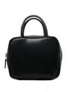 Comme Des Garçons Top Handle Cross Body Bag In Black