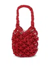 COMME DES GARÇONS TOP HANDLE KNITTED TOTE BAG