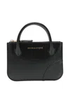 Comme Des Garçons Top-handle Mini Bag In Black