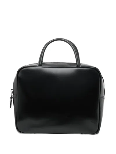 Comme Des Garçons Top-handle Rectangular-shape Tote Bag In Black