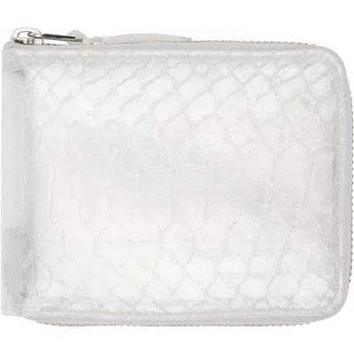 Comme Des Garçons Transparent Snake Wallet In 1 Transparent