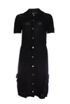 Comme Des Garçons Tricot Dress In Black