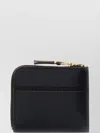 Comme Des Garçons Triple Stitch Detail Wallet In Black