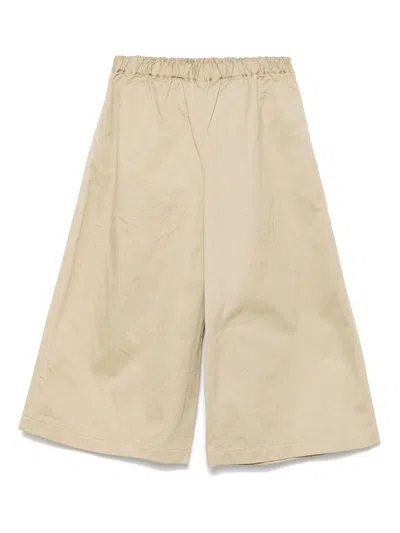 COMME DES GARÇONS COMME DES GARÇONS COTTON WIDE-LEG BERMUDA SHORTS