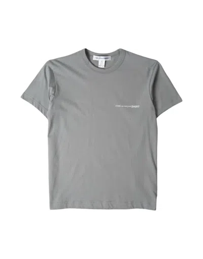 Comme Des Garçons T.shirt In Gray