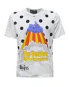 Comme Des Garçons Polka Dot Graphic T-shirt Inspired In White
