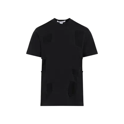 Comme Des Garçons Tshirt In Black