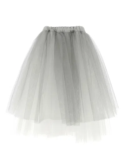 COMME DES GARÇONS TULLE MIDI SKIRT