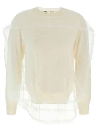 COMME DES GARÇONS COMME DES GARÇONS TULLE SWEATER
