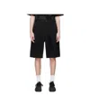 Comme Des Garçons Twill Shorts In Black
