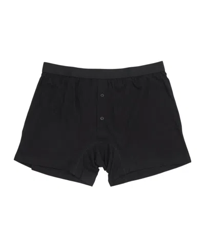 Comme Des Garçons Two Button Boxers Black