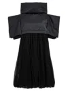 Comme Des Garçons Wide-sleeves Puffball Midi Dress